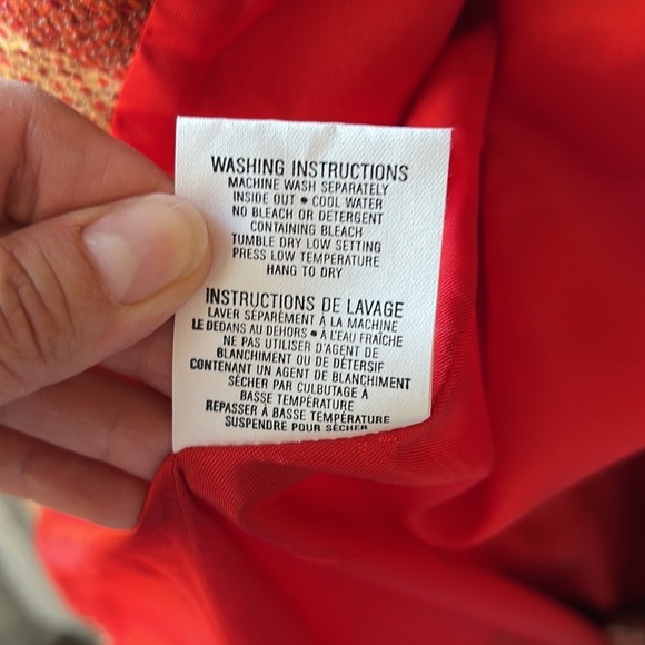 Season Collections Canada Wool Blend Oversized Blazer Jacket. Brocade. Holiday M - Picture 7 of 7